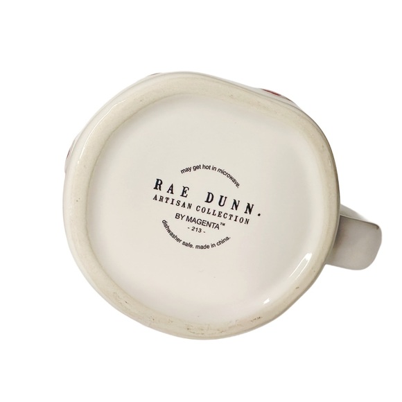 Rae Dunn Cherry Delight Mug - White and Red - Picture 5 of 5